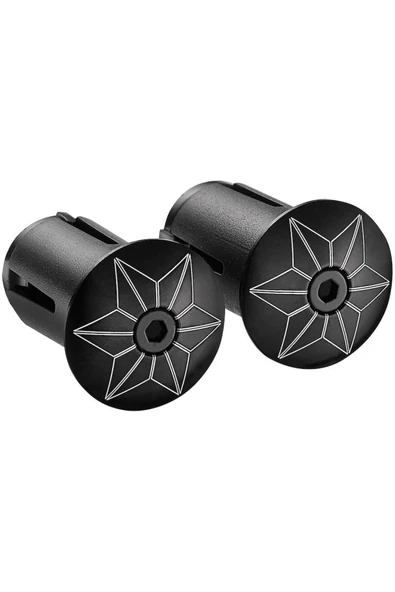 SUPACAZ GİDON ELCİK TAPASI, BP-05 Star Plugz Anodized - Black - 1