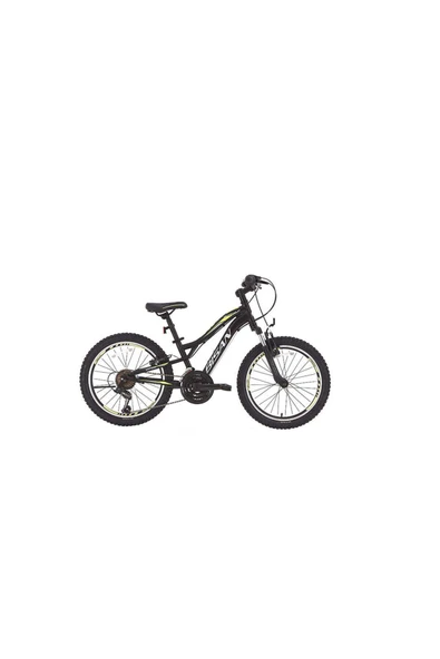 BİSAN BUFFALO ÇOCUK BİSİKLETİ 28 CM V 20 JANT 18 VİTES MAT SİYAH SARI - 1