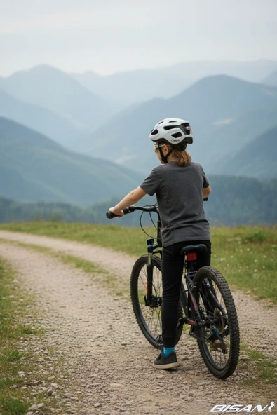 Bisan BUFFALO ÇOCUK BİSİKLETİ 24 JANT ÇELİK KADRO 30CM V-FREN 18 VİTES MAT SİYAH KIRMIZI (7-12 YAŞ) - Resim 2