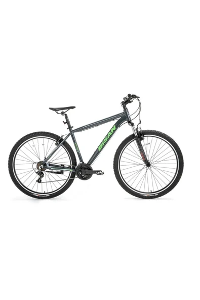 Bisan ATLAS ERKEK DAĞ BİSİKLETİ 48CM V 27.5 JANT 21 VİTES PARLAK GRİ YEŞİL ürün görseli 1