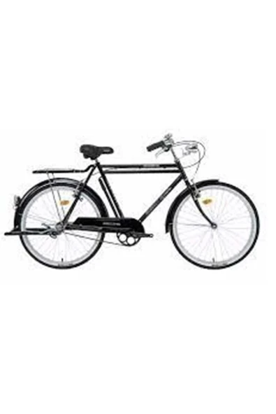 ROADSTAR GL HİZMET BİSİKLETİ 58CM V 26 JANT 1 VİTES PARLAK SİYAH BEYAZ - 1