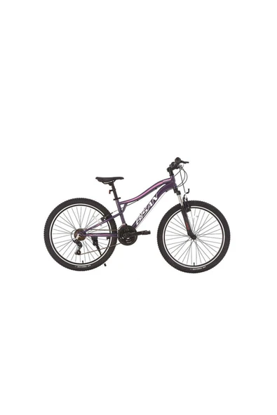 Gazelle Dağ Bisikleti 37 Cm V 27,5 Jant 21 Vites Metalik Mor Açık Pembe - 1