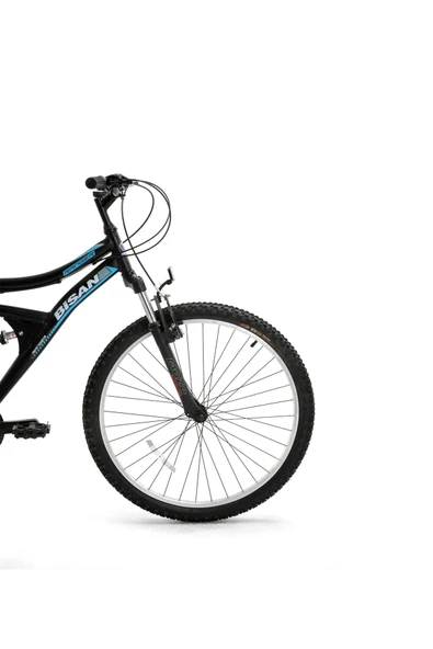 Bisan BİSAN RANGER DAĞ BİSİKLETİ 42 CM V 26 JANT AMORTİSÖRLÜ 21 VİTES MAT SİYAH MAVİ - Resim 2