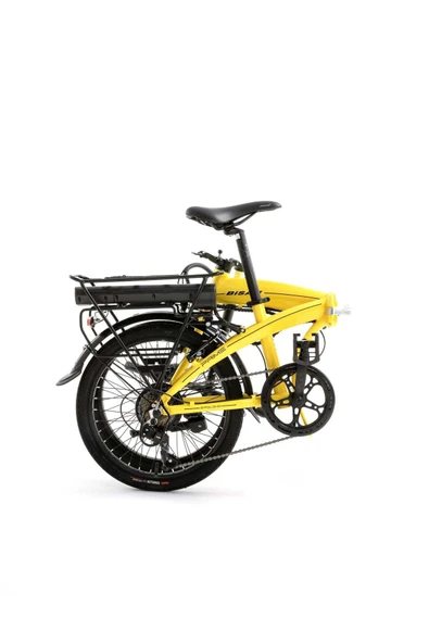 BİSAN PRİME ELEKTRİKLİ KATLANIR BİSİKLET 32 CM V 20 JANT 7 VİTES CAT SARI SİYAH - 2