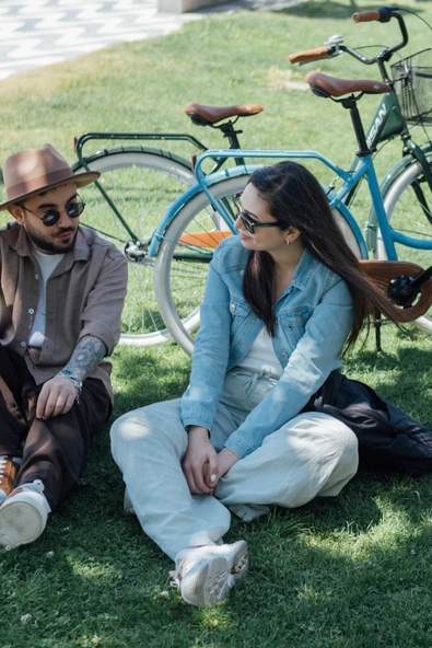 Bisan BİSAN SORRENTO-S ŞEHİR BİSİKLETİ 44 CM V 26 JANT 7 VİTES BEBEK MAVİSİ SİLVER - Resim 7