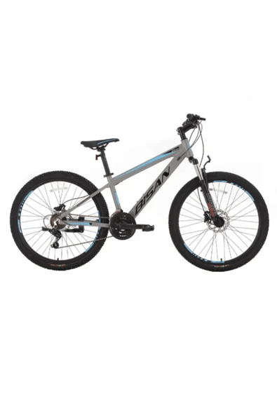 Bisan BİSAN COOPER DAĞ BİSİKLETİ 37 CM MD 27.5 JANT 21 VİTES AÇIK GRİ MAVİ ürün görseli 1