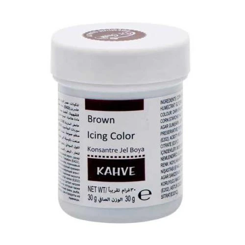 Dr. Gusto Kahverengi Konsantre Jel Gıda Boyası 30 gr - 1