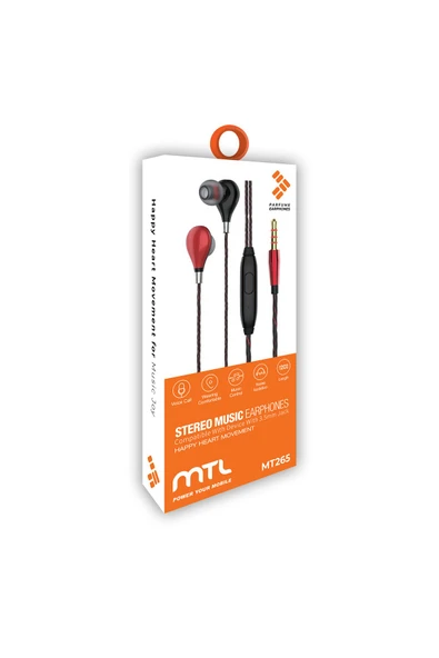 MTL Honor 30 Lite Uyumlu Tak Çalıştır Stero 3.5mm Jack Kulaklık MT-A265 - Resim 2