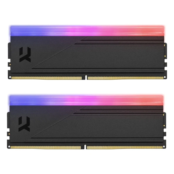 Goodram IRDM RGB IRG-68D5L34/64GDC 64GB (2x32GB) DDR5 6800MHz CL34 Masaüstü Bellek - 1