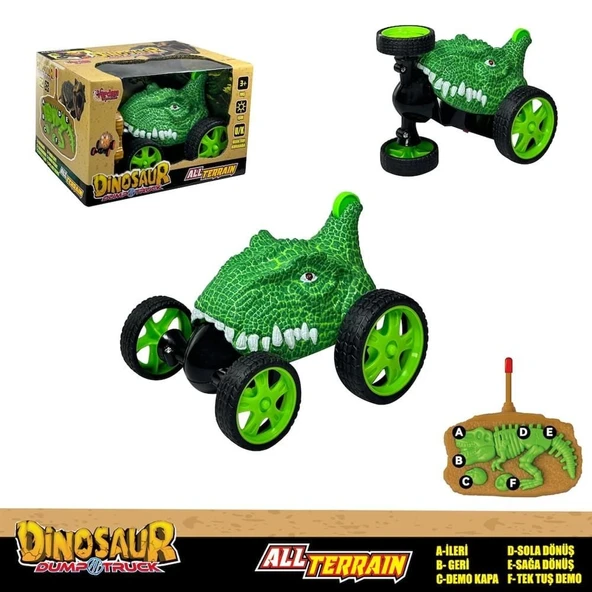 SM-689-31,32 U/K IŞIKLI DİNOZOR ARABA -VRD - Resim 2