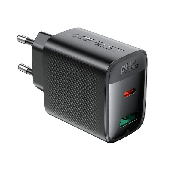 Acefast PD45W (1xUsb-C+1xUsb-A) Çıkışlı Hızlı Şarj Cihazı - A106 - 2
