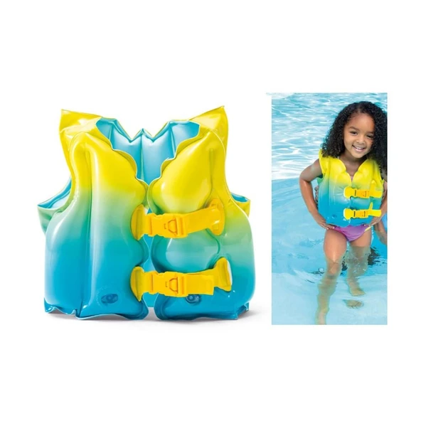 Intex Mavi Lagün Çocuk Deniz Yeleği 41x30 cm (3-5 Yaş) ürün görseli
