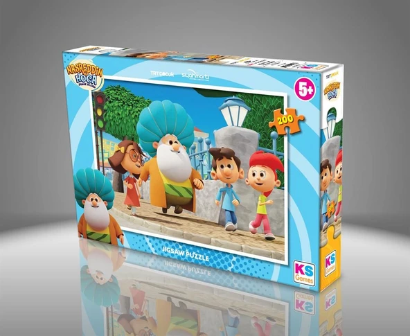 NAS 113  NASREDDİN HOCA PUZZLE 200 PRÇ -KS ürün görseli 1