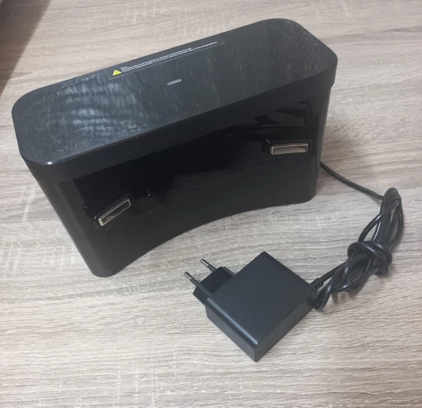 Viomi V5 Siyah Robot Süpürge Şarj Ünitesi - Şarj Aleti Teşhir  & Outlet ürün görseli