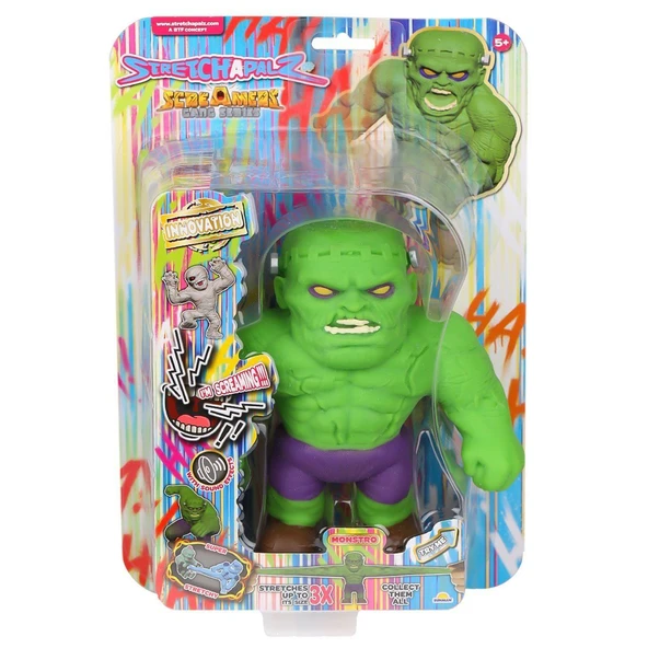 1012358 Sesli Stretchapalz Screamers Gang Seri 16 cm -Sunman - Resim 4