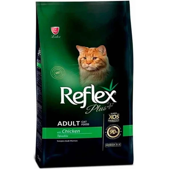 Reflex Plus Tavuklu Etli Yetişkin Kedi Maması 8kg ürün görseli