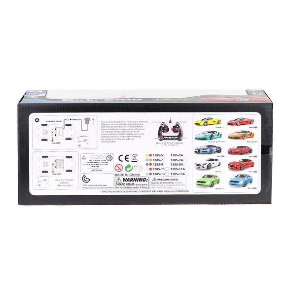 1385-9A Kumandalı  Şarjlı Extreme Spor Araba - Resim 3