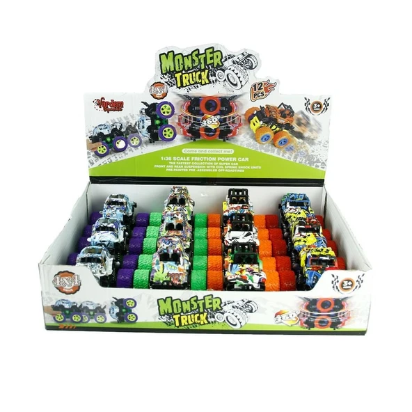 JW567-126 SÜRTMELİ 1:36 DESENLİ BÜYÜK TEKER -VRD ürün görseli 1