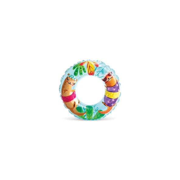 IS59242 Şeffaf Baskılı Simit 61 cm - 1 Adet Stokta Olan Gönderilir - Resim 4