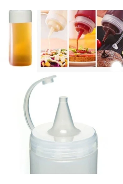 SPRENDA 700 ml Sos Şişesi (AP-9029) Şeffaf 2 Adet ürün görseli 1
