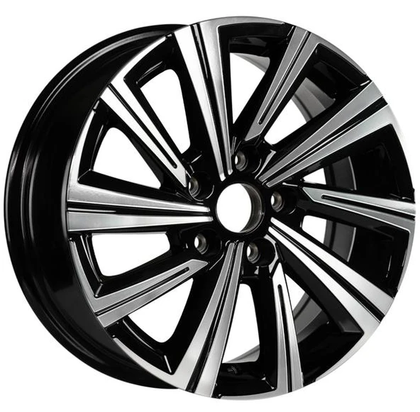 EMR-S1005-01 7.0x16" -5x114.3 ET40 60.1 Black Diamond Jant (4 Adet) ürün görseli