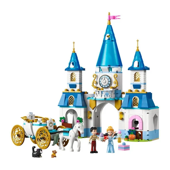 43275 Lego Disney Prensesi Sindirella\'nın Şatosu ve At Taşıyıcı 596 parça +6 yaş ürün görseli 1