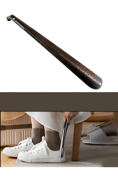 SPRENDA Metal ayakkabı çekeceği, siyah, 25 cm, uzun kalın metal ayakkabı çekeceği, - 1