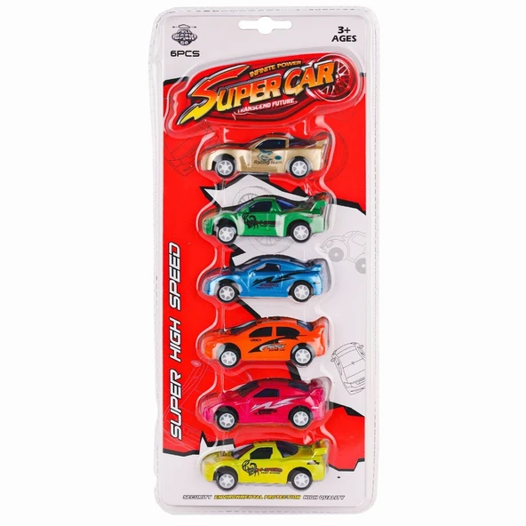 1156E-1 Çek Bırak Yarış Arabası Seti -Birliktoys ürün görseli 1