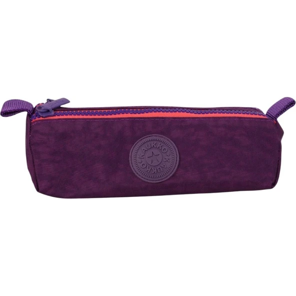 Kaukko Trıangle Dual Crazy Kalem Çantası (purple)krn-K2643 - 2