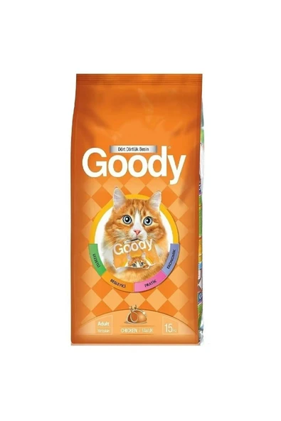 Goody Tavuklu Yetişkin Kedi Maması 15 Kg