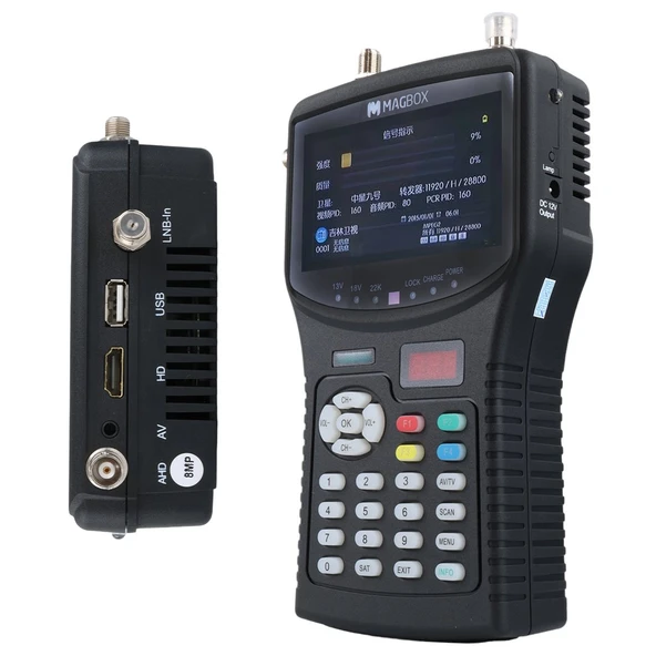 Magbox MG-265S/T+ 4.3'' İnç Full HD LCD Ekranlı Görüntülü Uydu Yön Bulucu (Uzaktan Kumandalı) - Resim 4