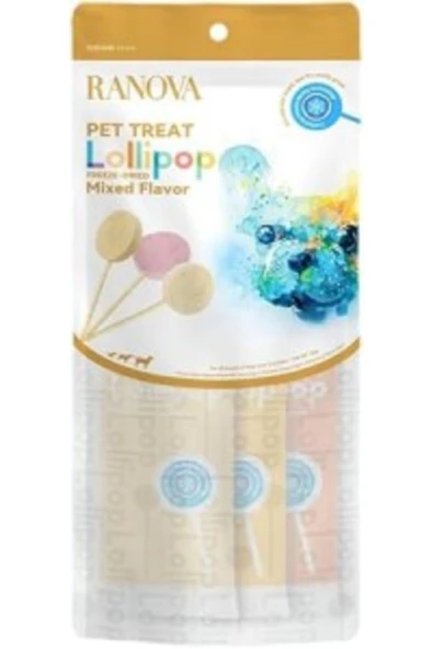 RA NOVA Köpekler için Karışık Lezzetli Lolipop 8g 3'lü - 5