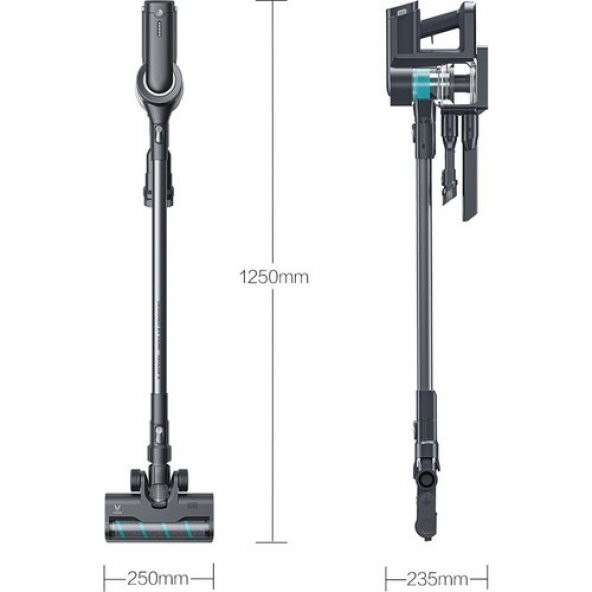 Viomi A9 25.2 V Kablosuz Dikey Şarjlı Süpürge - 4