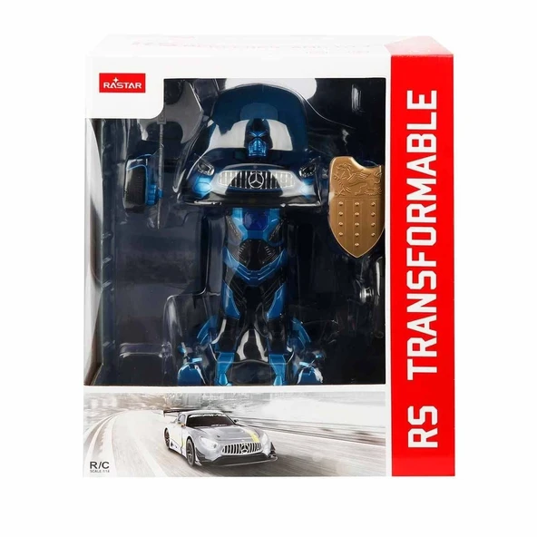 74820 Mercedes Benz AMG GT3 Dönüşebilen Uzaktan Kumandalı Sesli ve Işıklı Araba ürün görseli 1