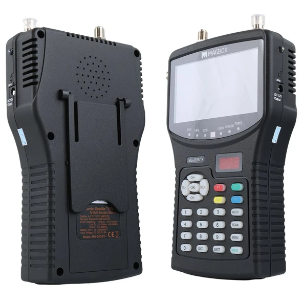 Magbox MG-265S/T+ 4.3'' İnç Full HD LCD Ekranlı Görüntülü Uydu Yön Bulucu (Uzaktan Kumandalı) - Resim 2