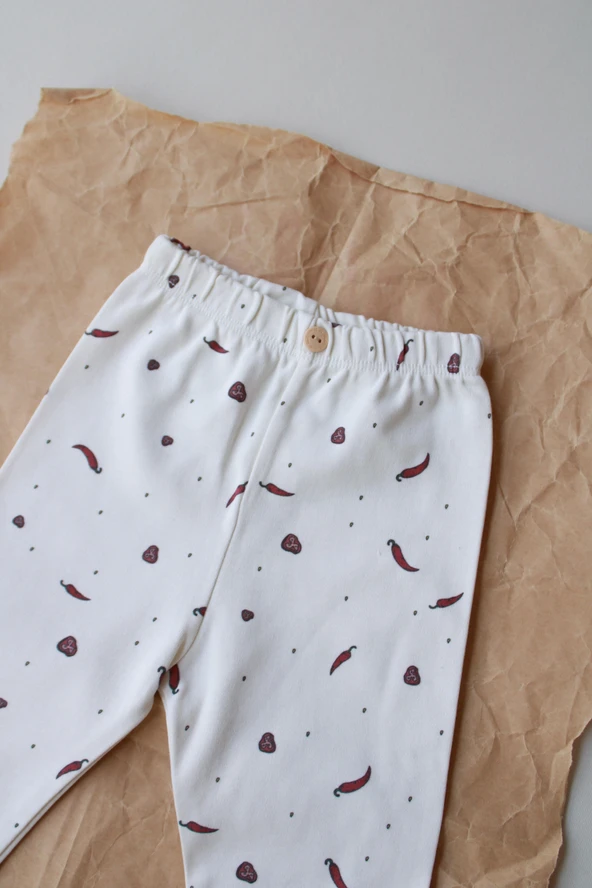 Biber Baskılı Tayt - Resim 2