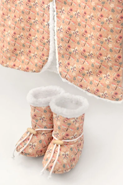 Bebek Yelek & Patik 18-24 AY Lola Bej - 3