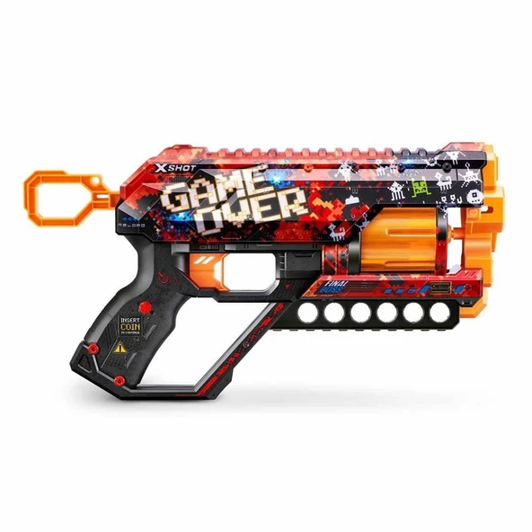 X-Shot Skins Griefer 12 Mermili Sünger Dart Atan Silah 32 cm - 89380 - Resim 2