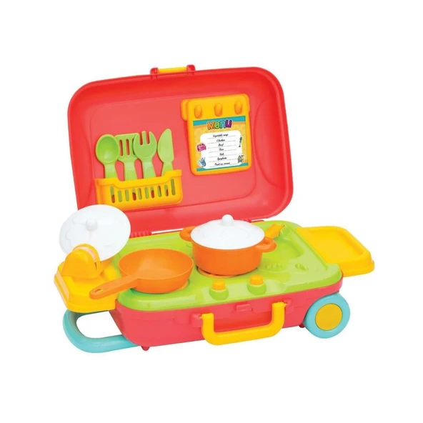 Candy & Ken Mutfak Set Bavulum Çekçek Bavul ürün görseli 1