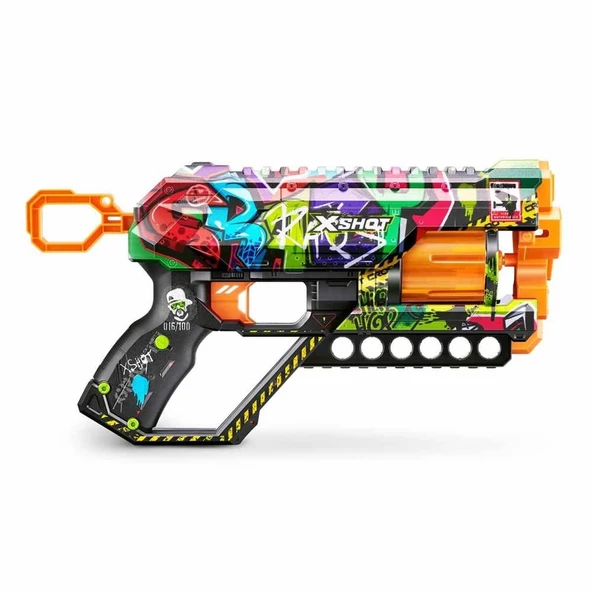 X-Shot Skins Griefer 12 Mermili Sünger Dart Atan Silah 32 cm - 89380 - Resim 4