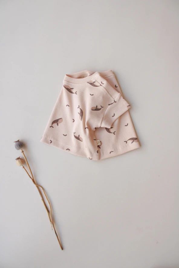 Balina Desen Kaşkorse Üst - Resim 2