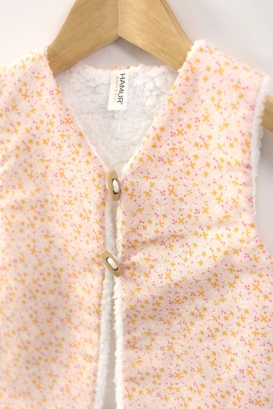 Bebek Yelek & Patik 18-24 AY Leila Pembe - Resim 2