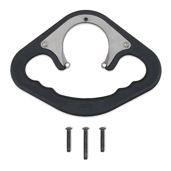 GP Kompozit Yamaha R25 2019-2024 Uyumlu Depo Üstü Artçı Tutamak Siyah - Resim 3