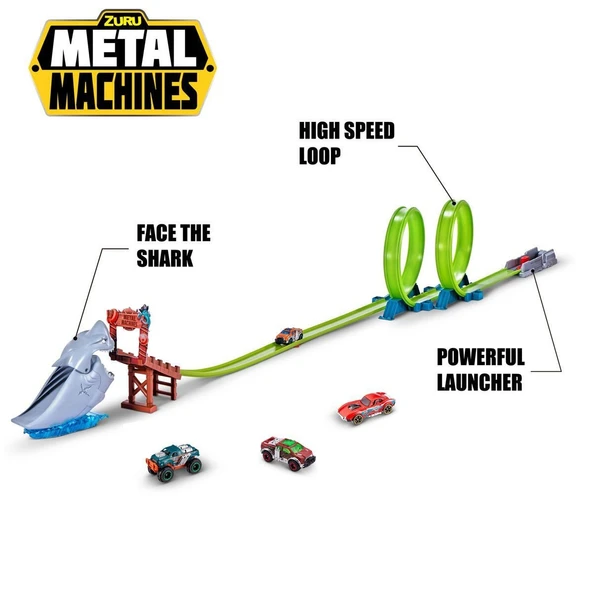 MEA04000 Metal Machines Shark Oyun Seti - Resim 4