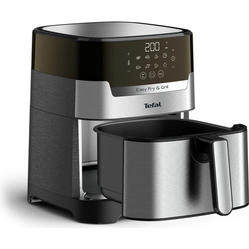Tefal EY505D Easy Fry & Grill Precision+ Yağsız Fritöz Airfryer, 4,2 Litre Kapasite, Hava ile Kızartma & Izgara - 1510002069 - 4