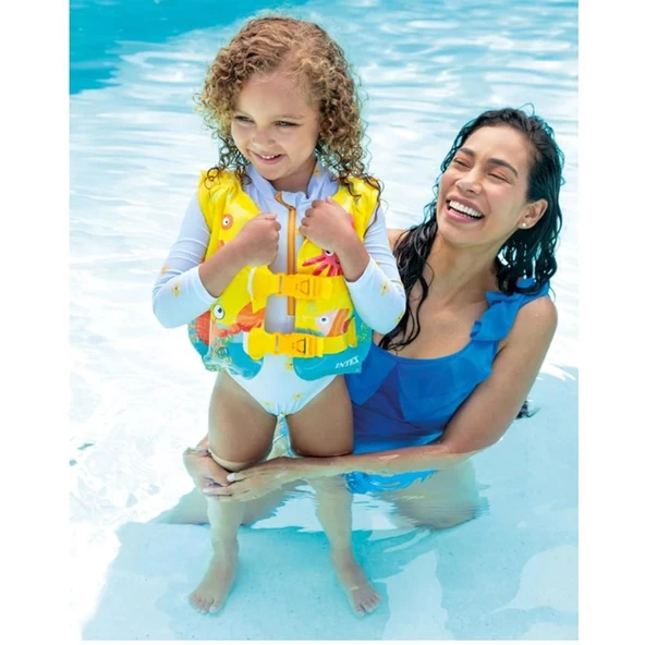 Intex Balık Desenli Baskılı Yelek 41x30 cm (3-5 Yaş) ürün görseli
