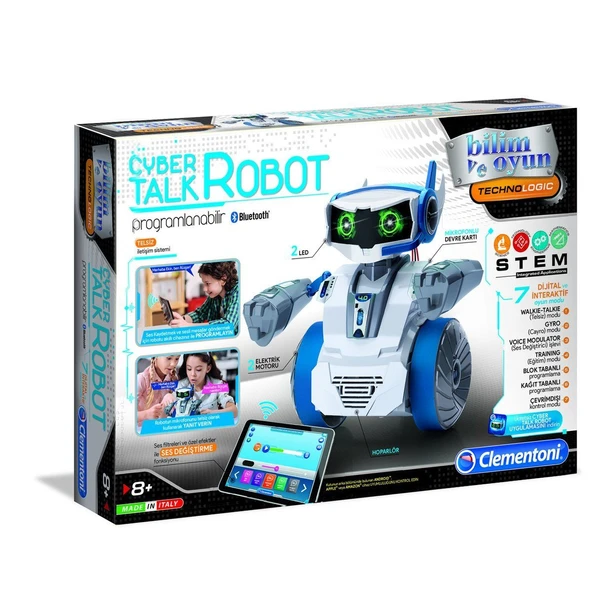 64447 Cyber Talk Robot - Robotik Laboratuvarı +8 yaş - Resim 2
