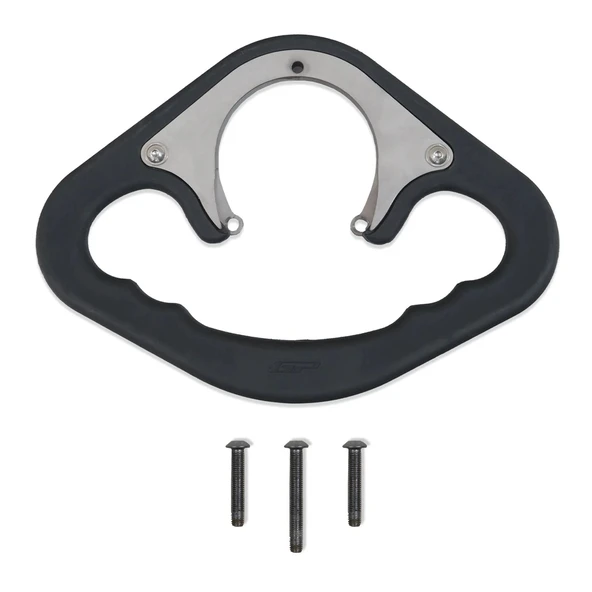 GP Kompozit Yamaha MT-25 2020-2024 Uyumlu Depo Üstü Artçı Tutamak Siyah - Resim 3