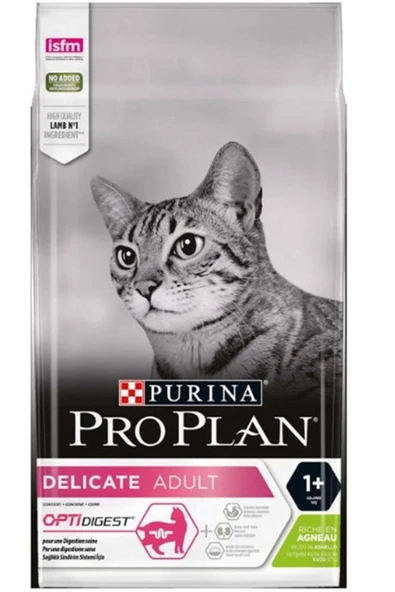 Pro Plan Delicate Kuzu Etli Yetişkin Kedi Maması 3 Kg. ürün görseli 1