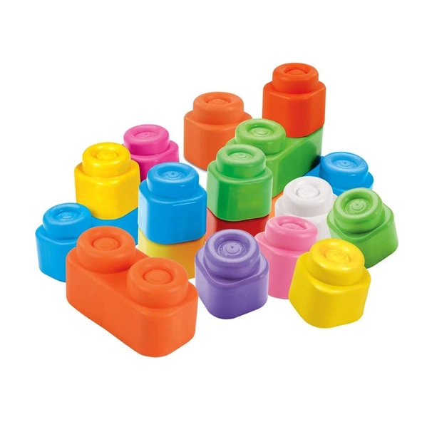 17877 Soft Clemmy - Yumuşak Blok Çantası 20 parça 6-36 ay ürün görseli 1